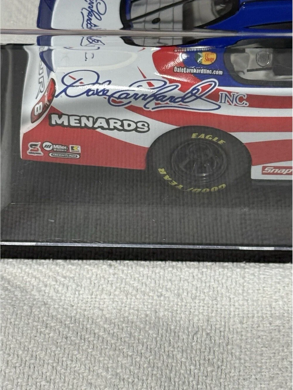 🔥 1:24 Dale Earnhardt Jr # 8 Bud Budweiser Stars & Stripes 2007 Open Hood 🔥